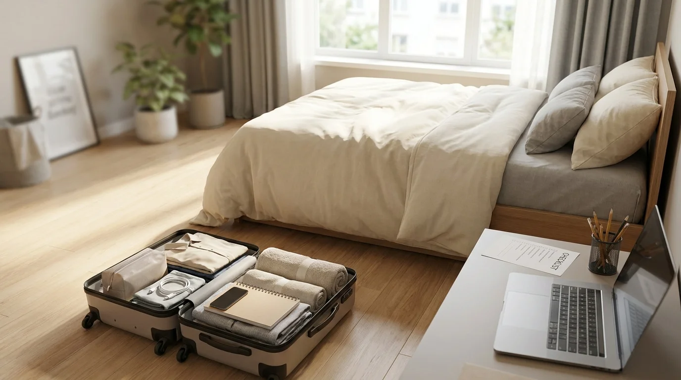 Lista per lo studente matricola in dormitorio — checklist 2026: cosa portare e cosa comprare