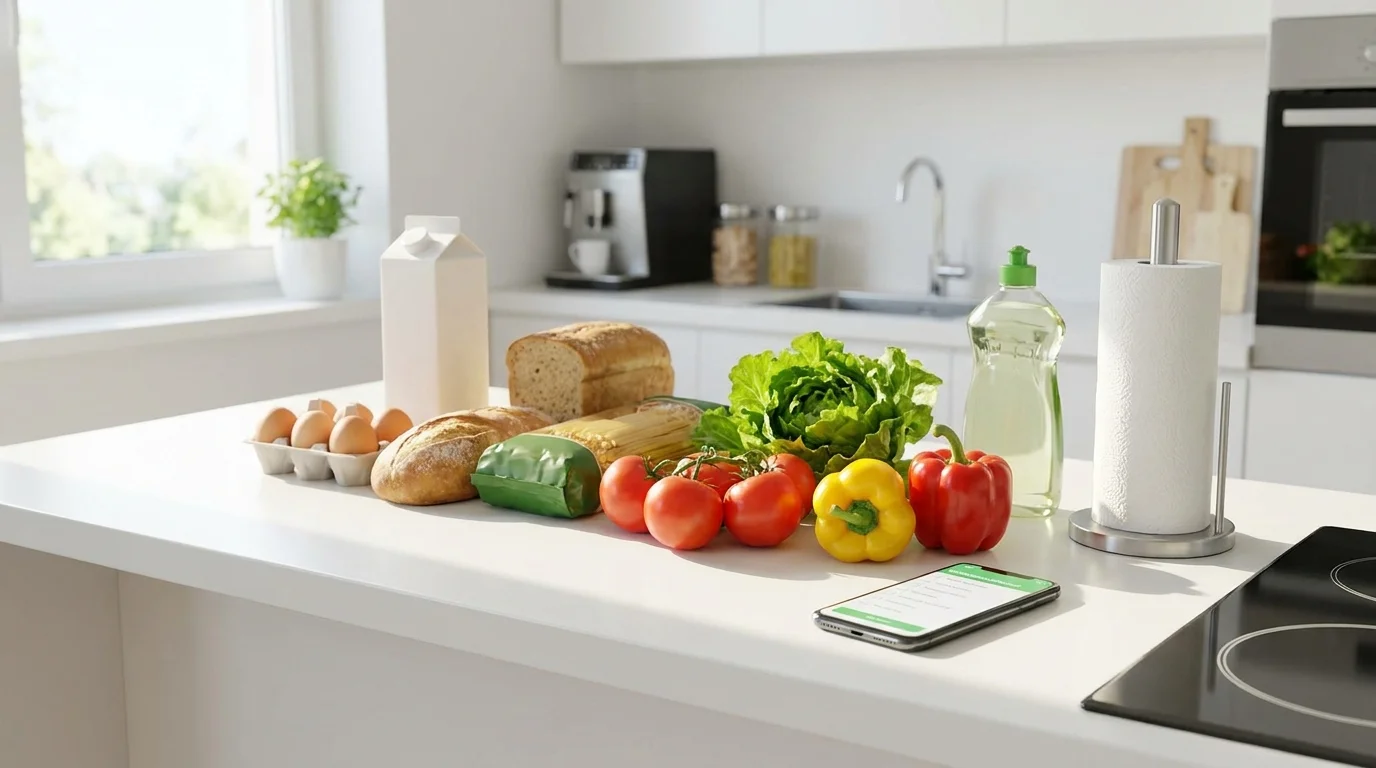 Lista de compras para el hogar: lo que se acaba con más frecuencia — una lista práctica