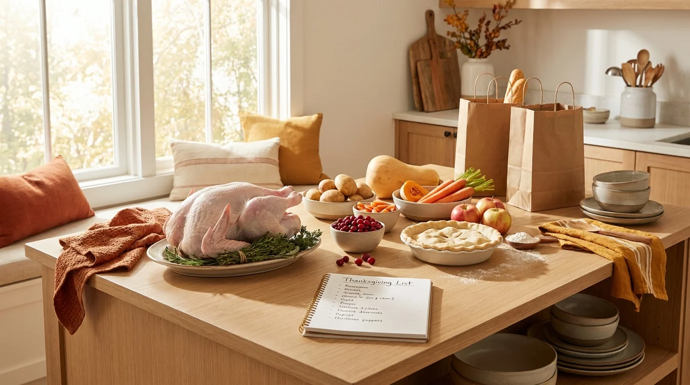 Daftar Belanja Makan Malam Thanksgiving: Kalkun, Lauk, dan Perhitungan untuk Tamu