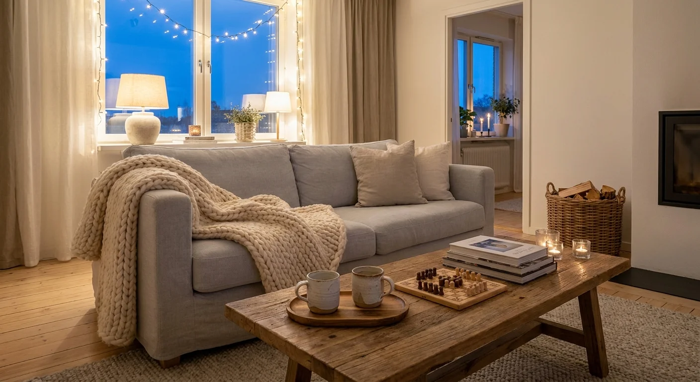 Hygge en casa: cómo prepararse para la temporada oscura sin grandes gastos