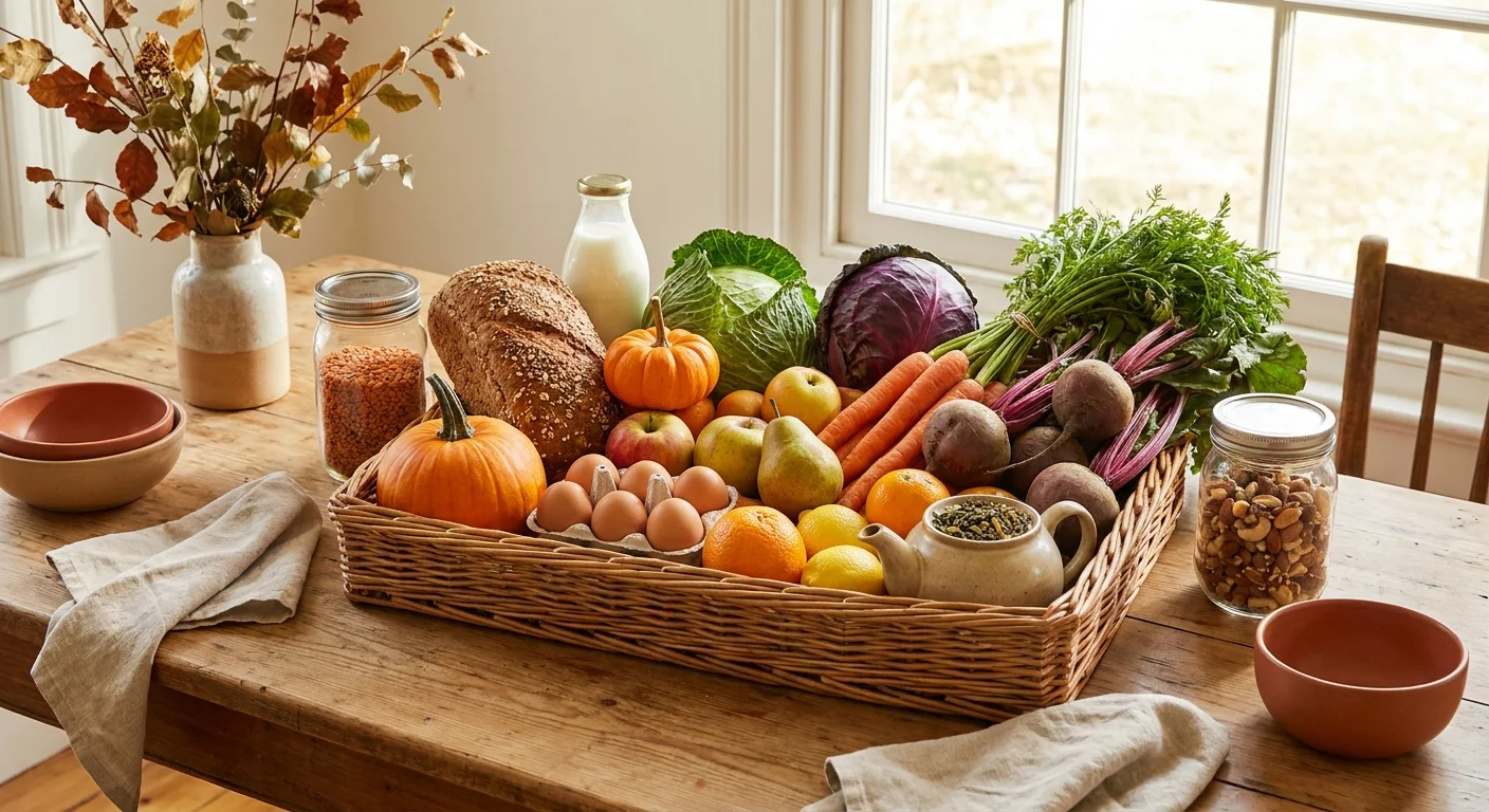 What to Eat in Autumn: A Practical Grocery List Without the Marketing
