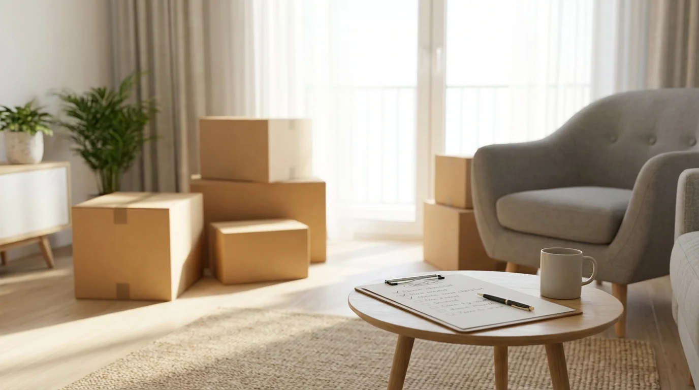 Checklist de déménagement : quoi acheter pour un nouvel appartement