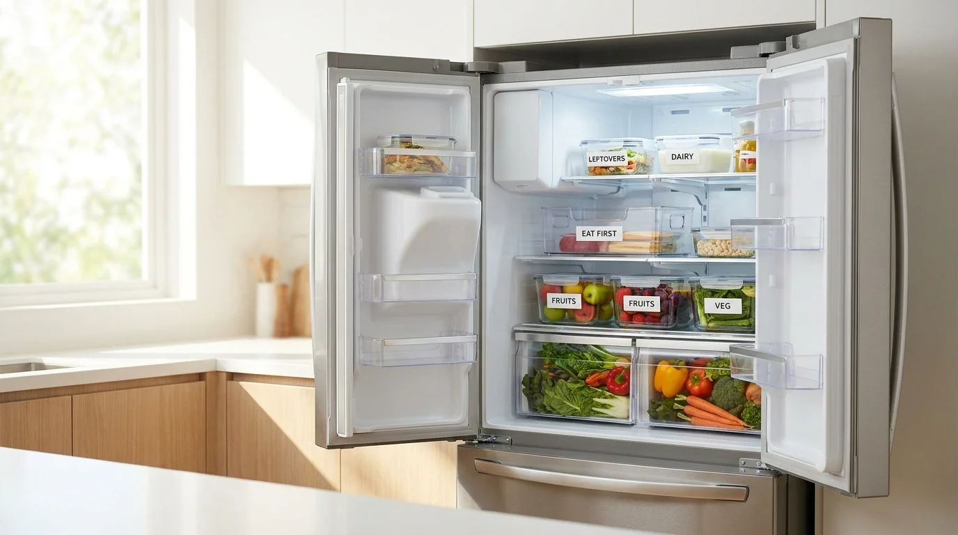 Fridgescaping: come organizzare il frigorifero per non sprecare nulla
